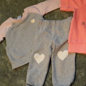 2- 12 month girl outfits